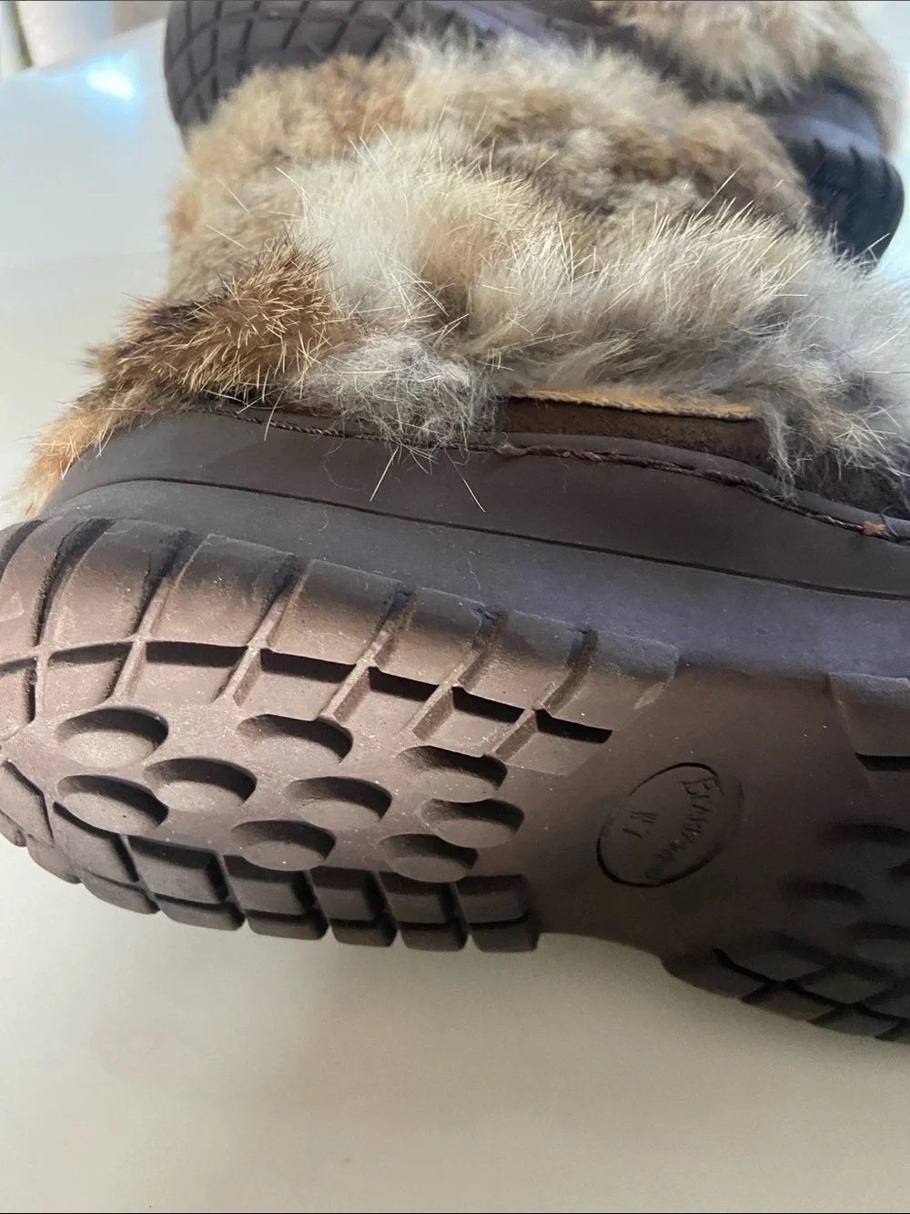 BearPaw Brown Faux Fur Winter Boots